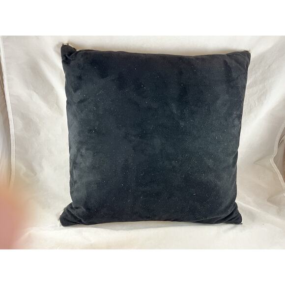 Hairon Hide Leather Zebra Print Throw Pillow Includes Zip Up Cover with Insert - Picture 5 of 9